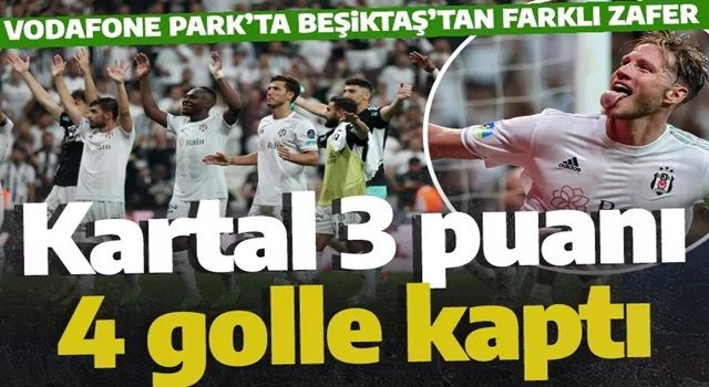 Beşiktaş evinde Fatih Karagümrük'ü rahat yendi