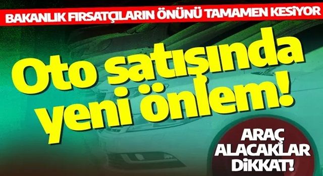 Otomobil alacaklar dikkat! Fiyatlar hızla düşerken bakanlıktan yeni hamle