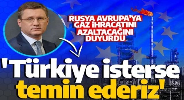 Avrupa'ya art arda doğalgaz darbesi! Rusya ihracatı sınırlandırıyor