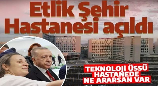 Cumhurbaşkanı Erdoğan Etlik Şehir Hastanesi açılışında konuştu