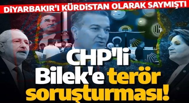 Diyarbakır'a Kürdistan demişti! CHP Nevaf Bilek hakkında terör soruşturması başlatıldı