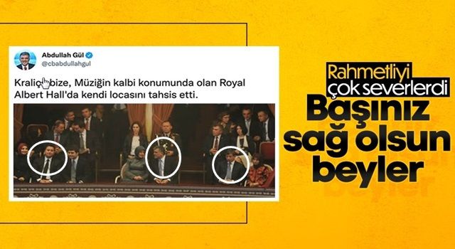 Kraliçe Elizabeth'in özel konukları: Gül, Babacan ve Davutoğlu