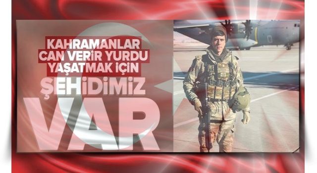 Milli Savunma Bakanlığı: Piyade Üsteğmen Serkan Erkuş şehit oldu .