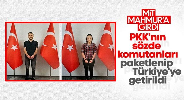 MİT, Irak'tan 2 teröristi Türkiye'ye getirdi