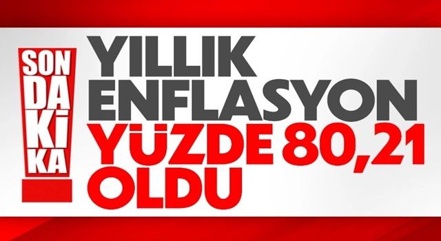 TÜİK, ağustos ayı enflasyonunu açıkladı