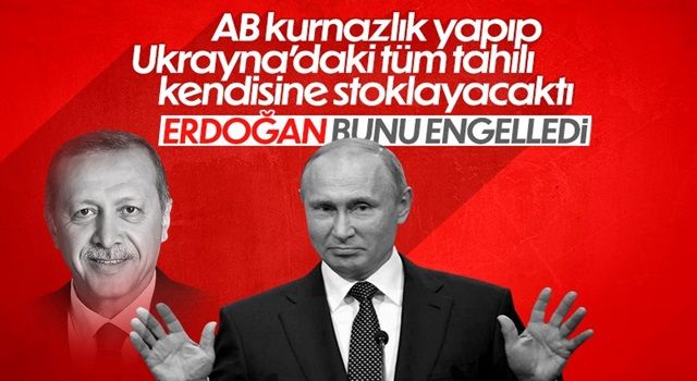 Vladimir Putin: Türkiye olmasaydı, tahıl AB’ye gidecekti