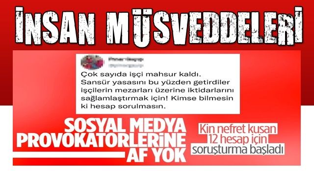 Bartın'daki maden faciasında provokasyona geçit yok! 12 hesaba soruşturma