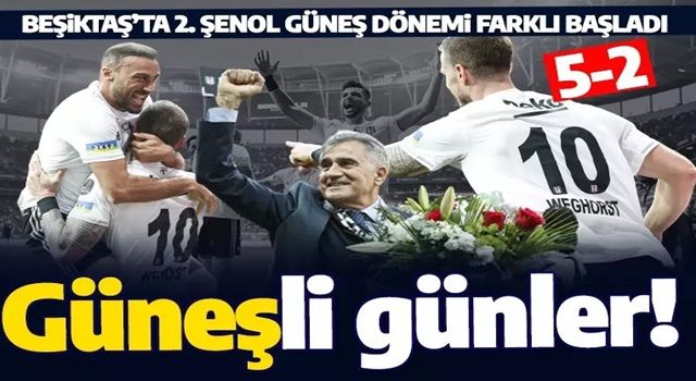 Beşiktaş gol oldu yağdı