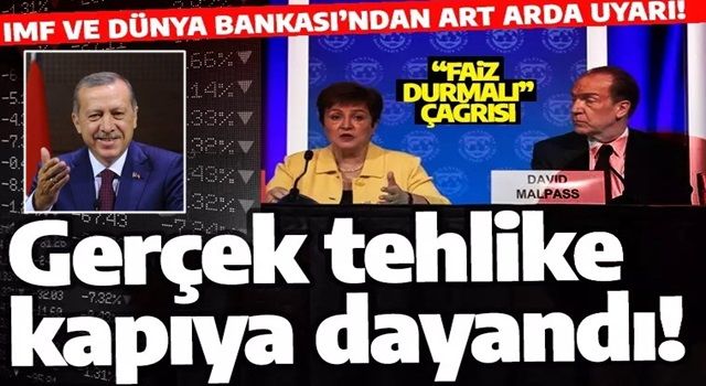 Dünya Bankası ve IMF'den art arda ürküten uyarılar: Gerçek bir tehlike kapıda!