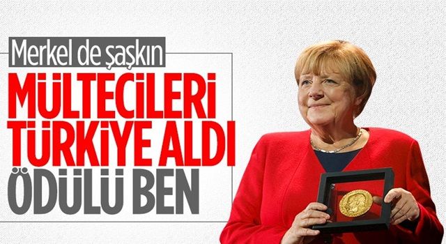 Eski Almanya Başbakanı Merkel, 2022 Nansen Mülteci Ödülü'nü aldı