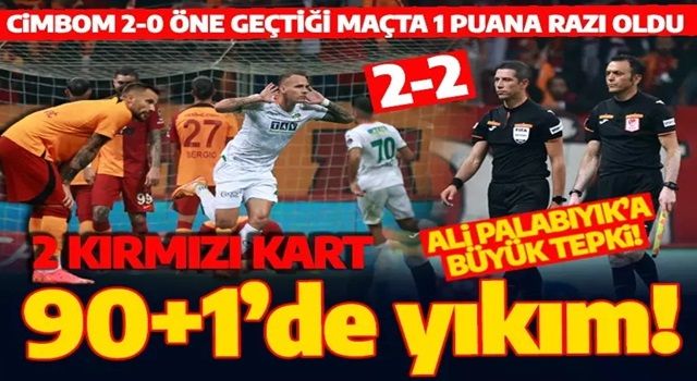 Galatasaray, Alanyaspor ile berabere kaldı