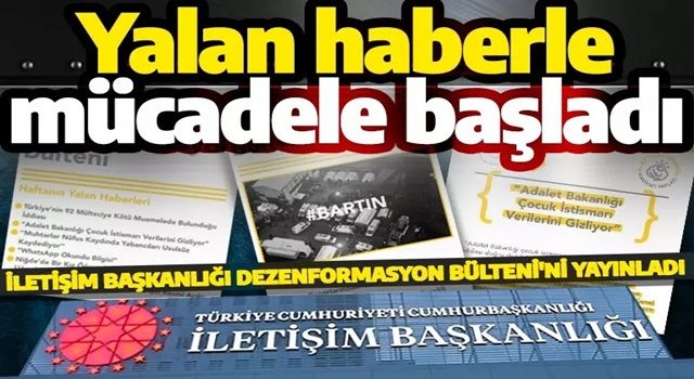 Haftalık Dezenformasyon Bülteni yayınlandı! Yalan haberlerin doğrusu en ince ayrıntısıyla halka sunuldu