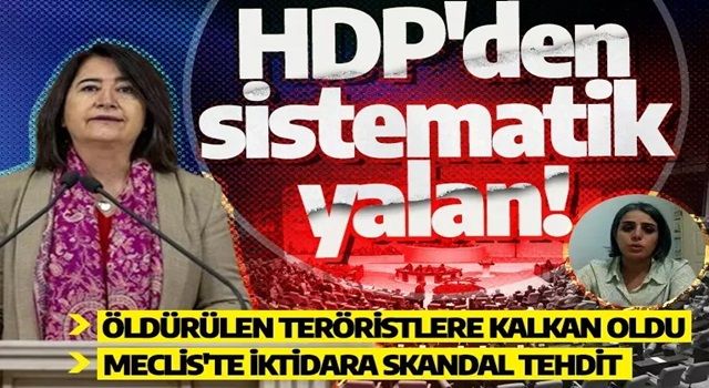 HDP'den sistematik yalan! Meclis'te tehdit yağdırdılar: Sonunuz Saddam gibi olacak