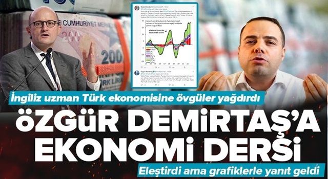 İngiliz ekonomist Robin Brooks'tan Özgür Demirtaş'a ekonomi dersi: Türk ekonomisine yönelik övgülere dayanamayıp eleştirdi