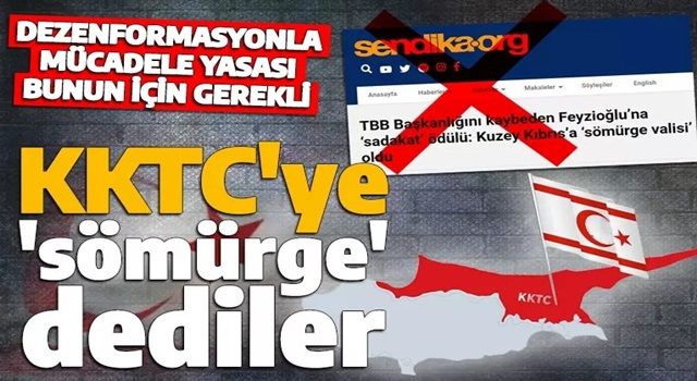 Metin Feyzioğlu ve KKTC hakkında provokatif haber! Kıbrıs'a sömürge dediler