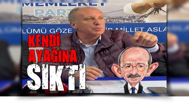 Muharrem İnce'den Kılıçdaroğlu'na başörtüsü eleştirisi: Çıkışı gereksizdi ayağına sıkmak diye buna derim ben .