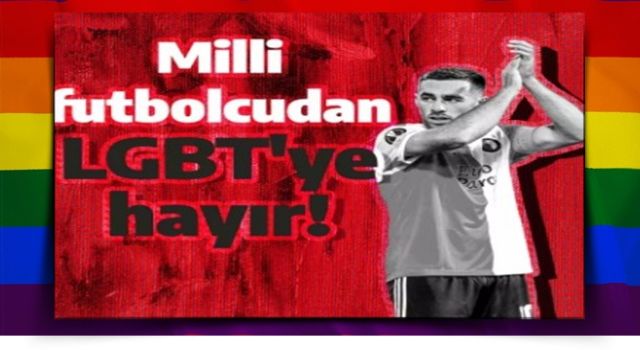 Orkun Kökçü'den LGBT renklerine hayır! Milli futbolcu kabul etmeyeceğini duyurdu