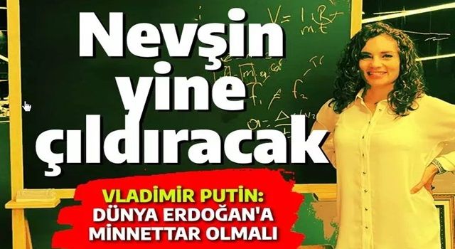 Putin'den Nevşin Mengü'yü tahrik edecek sözler: Tahılı alan ülkeler teşekkür etmeli