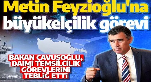 Son dakika: Metin Feyzioğlu büyükelçi olarak atandı