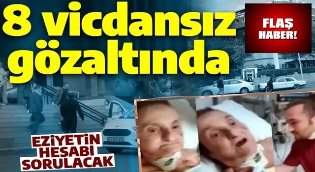 Yaşlı kadına eziyet sonrası yeni gelişme! Reziller gözaltına alındı hastanenin faaliyetleri durduruldu