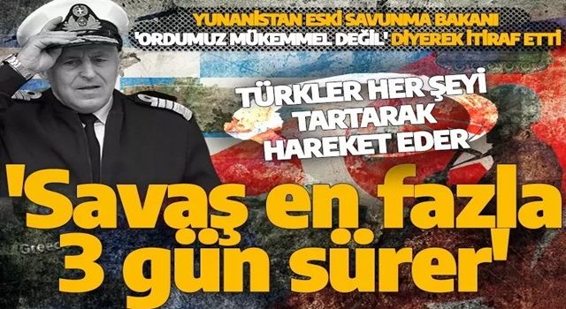 Yunanistan Eski Savunma Bakanı'ndan Miçotakis'e Türkiye uyarısı! 'Her şeyi tartarak hareket ederler'