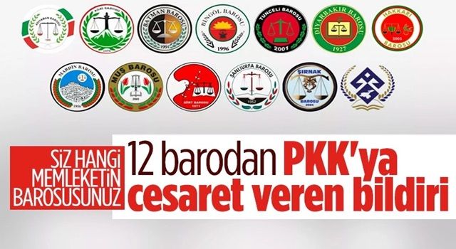 12 baro, Pençe Kılıç Harekatı’na karşı ortak açıklama yaptı