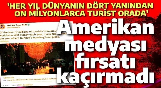 ABD medyası fırsatı kaçırmadı: Her yıl on milyonlarca turist İstiklâl'i geziyor!