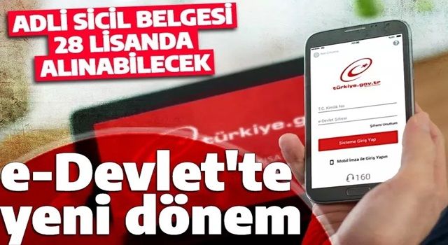 e-Devlet'te yeni dönem! Sayı 28'e çıkıyor