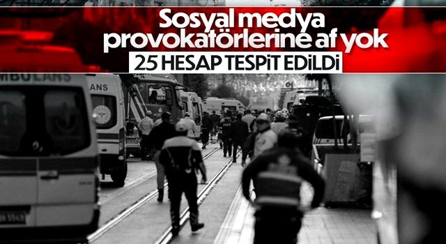 EGM: 25 sosyal medya hesap yöneticisine işlem başlatıldı