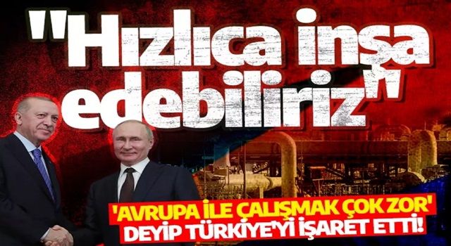 Son dakika! Putin: Türkiye’ye gaz merkezini hızlıca inşa edebiliriz