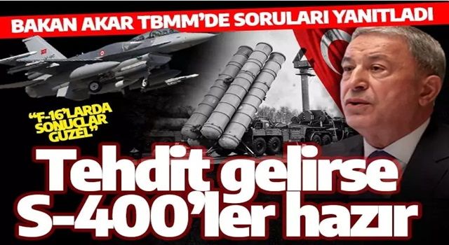 Türkiye'den 'S-400' resti: Kullanmaya hazırız, kafamızda başka şeyler var!