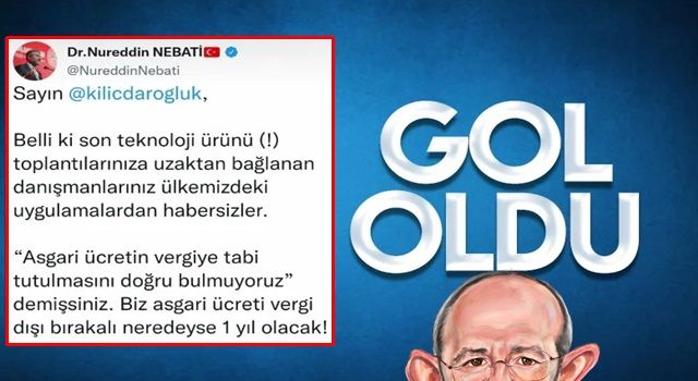 Bakan Nebati'den, Kılıçdaroğlu'nun 'asgari ücrette vergi' iddiasına açıklama