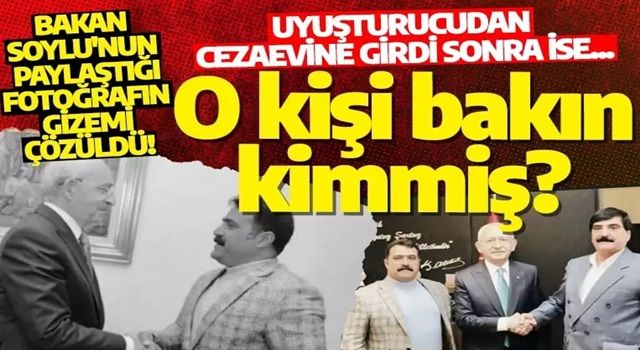 Bakan Soylu'nun paylaştığı fotoğrafın gizemi çözüldü! Kılıçdaoğlu'nun tokaştığı o kişi bakın kimmiş?