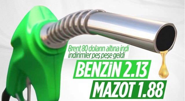 Benzin ve motorine indirim geliyor