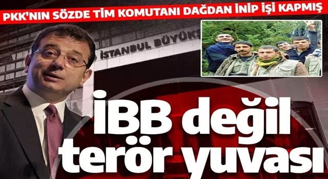 Dağdan indi İBB'de işe başladı! Tek tek deşifre oldular