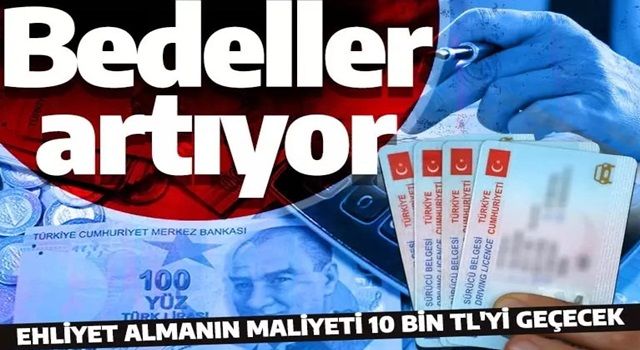 Ehliyet ücretine rekor zam geliyor! 2023 fiyatı bakın ne kadar oldu?