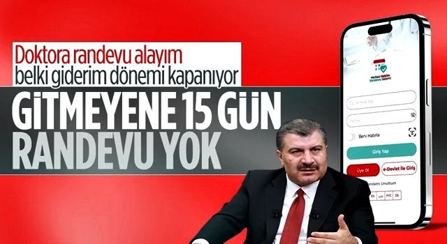 Fahrettin Koca: 'Randevu alayım sonrasına bakayım' dönemi bitti