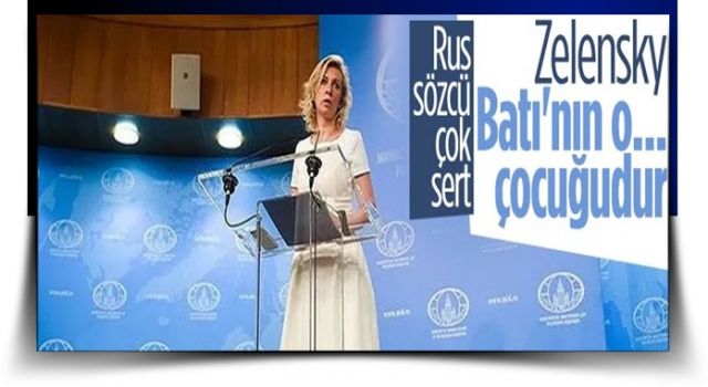 Maria Zaharova, Vladamir Zelenskiy'e küfür etti