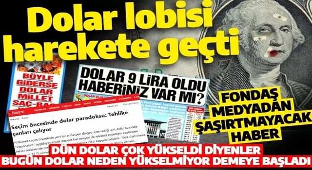 Dolarla maaş alan fondaş medya TL'nin değer kazanmasını hazmedemedi! 'Dolar en az 25 TL olmalı'