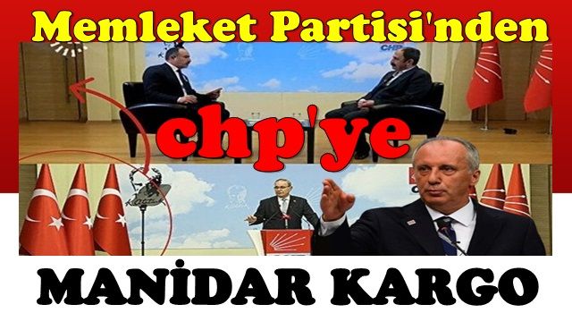 Memleket Partisi'nden CHP Genel Merkezi'ne manidar kargo: İşgal altındaki evimizi geri alacağız