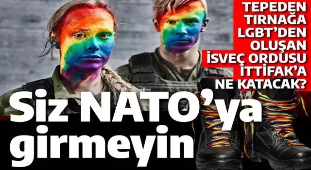 Siz NATO'ya girmeyin daha iyi: Çok renkli İsveç ordusunun LGBT askerleri