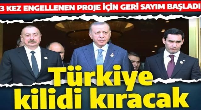 Türkmen gazı için kapı aralandı: 3 kez engellenen projede geri sayım başladı