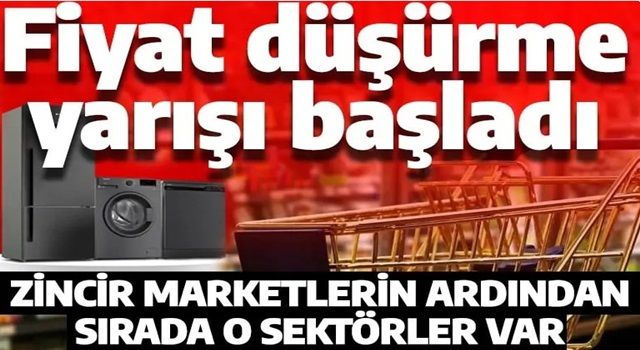 Zincir marketlerin fiyat sabitlemesi diğer sektörleri harekete geçirdi! İndirim bayramı yaşanacak