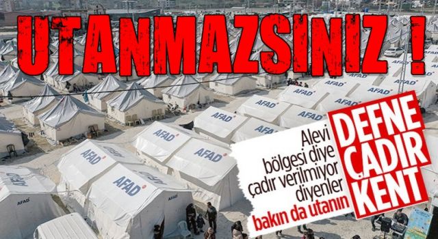 Deprem şehri enkaza çevirdi! Hataylı depremzedeler için kurulan 500 çadırda her türlü imkanlar sunuluyor