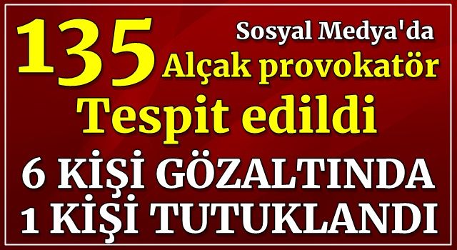 EGM'den son dakika açıklaması: 135 hesap tespit edildi! 7 kişi gözaltında!