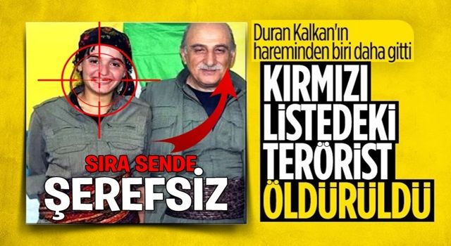 Kırmızı kategoride aranan terörist Dilek Özer ile 2 koruması Şırnak'ta öldürüldü