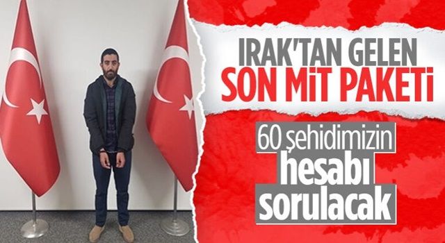 MİT'ten nokta operasyon! PKK/KCK'lı Ramazan Güneş Irak'ta yakalandı