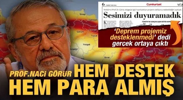 Naci Görür'ün 'deprem projesinin reddedildiği' iddiası doğru mu? 11 milyon TL almış!