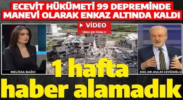 Yakın arkadaşından 99 depremi itirafı! Ecevit hükümeti manevi olarak enkaz altında kaldı