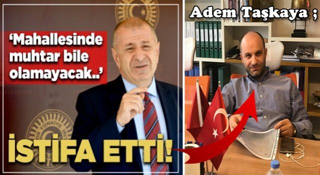 Zafer Partisi'nde istifa: 'Muhtar bile olamayacak...'